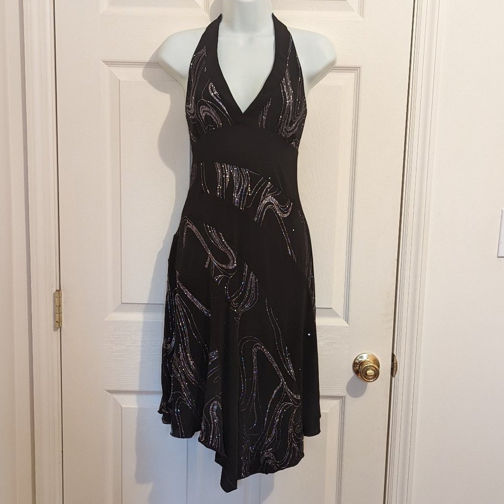 Sparkle Halter Dress